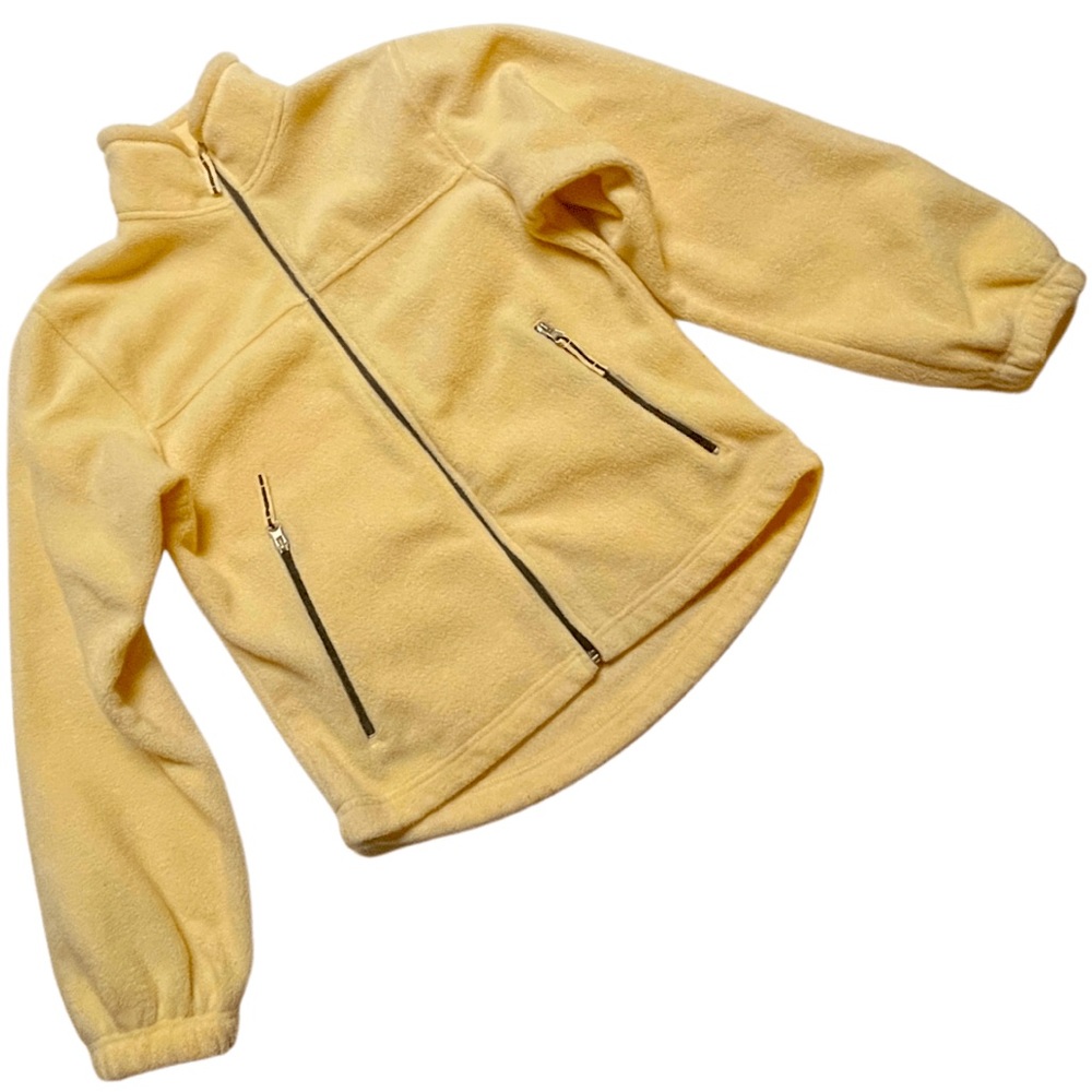 Athletic Works Women Small Fleece Hi-Low Zip Front Jacket
